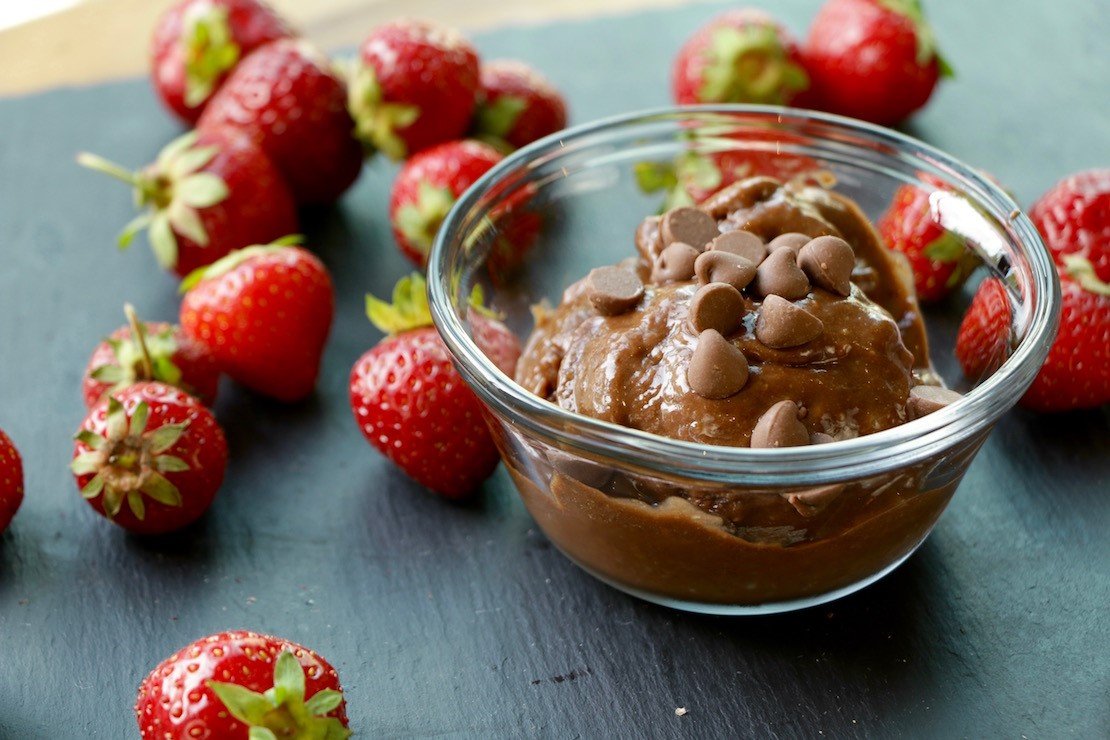 Glace végétalienne